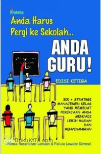 Image of Anda Harus Pergi ke Sekolah... Anda Guru