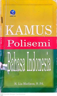 Image of Kamus Polisemi Bahasa Indonesia