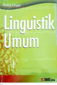 Image of Linguistik Umum