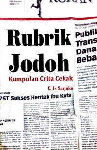 Image of Rubrik Jodoh Kumpulan Crita Cekak