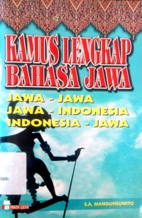 Image of Kamus bahasa Jawa Indonesia-Jawa