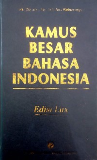Image of Kamus Besar Bahasa Indonesia