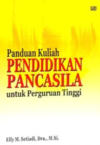 Image of Panduan Kuliah Pendidikan Pancasila untuk Perguruan Tinggi